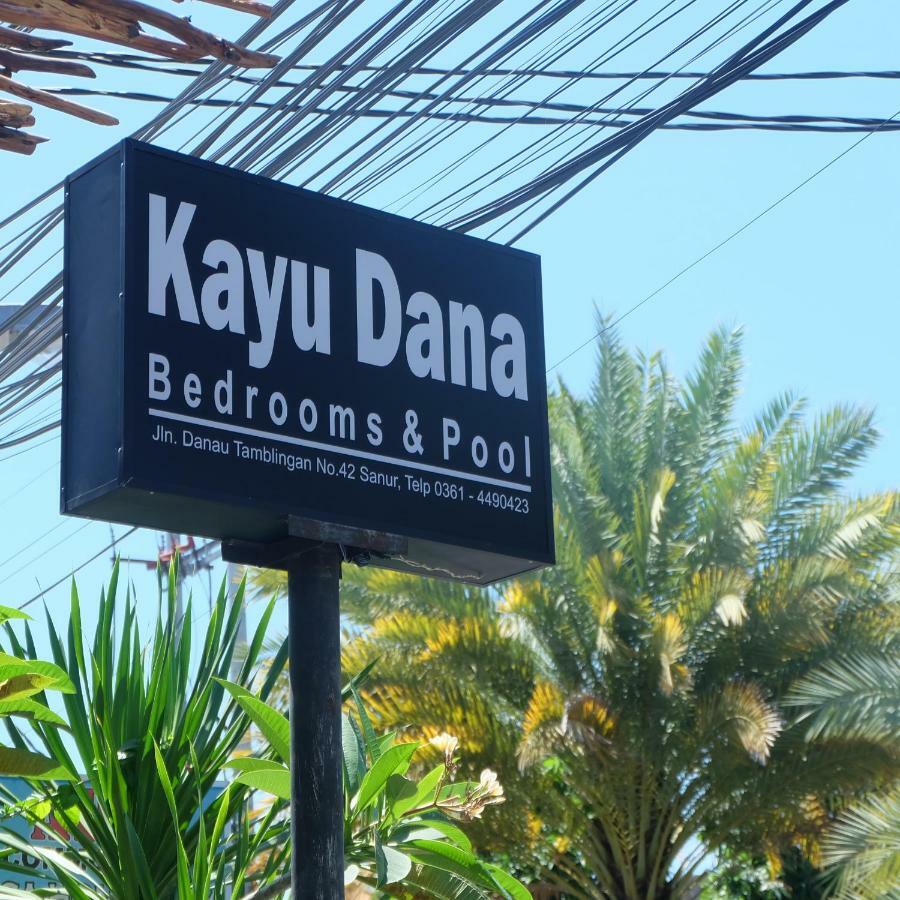 Kayu Dana Bedrooms & Pool Санур Экстерьер фото